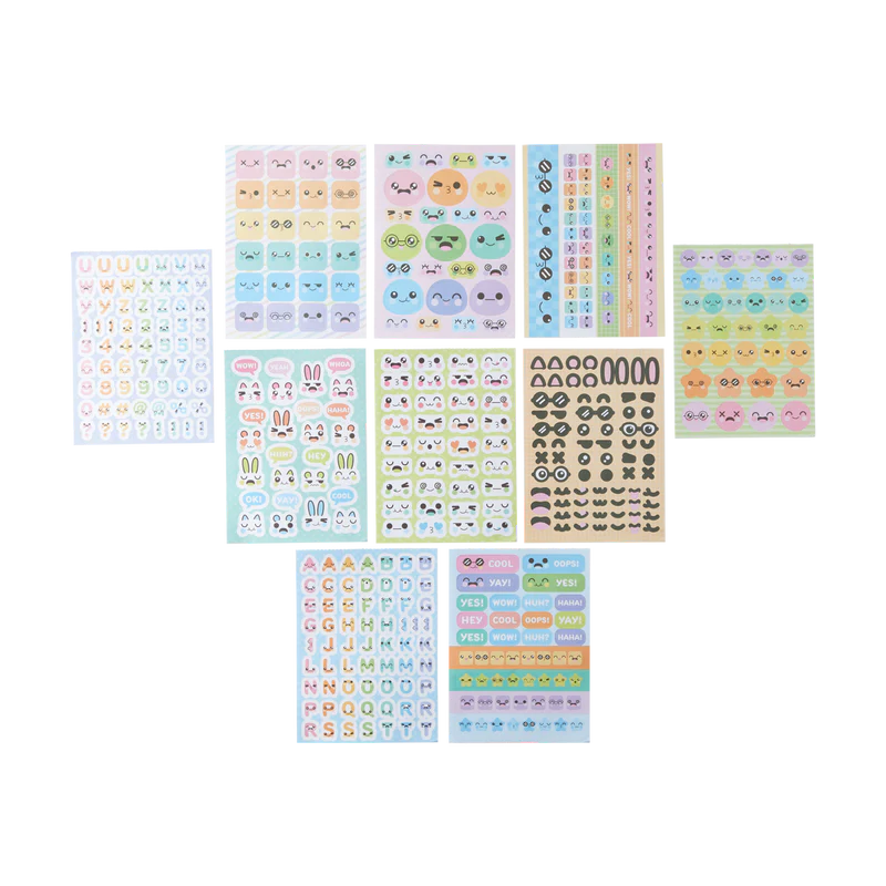 Stickerbuch-Set „Expressions“