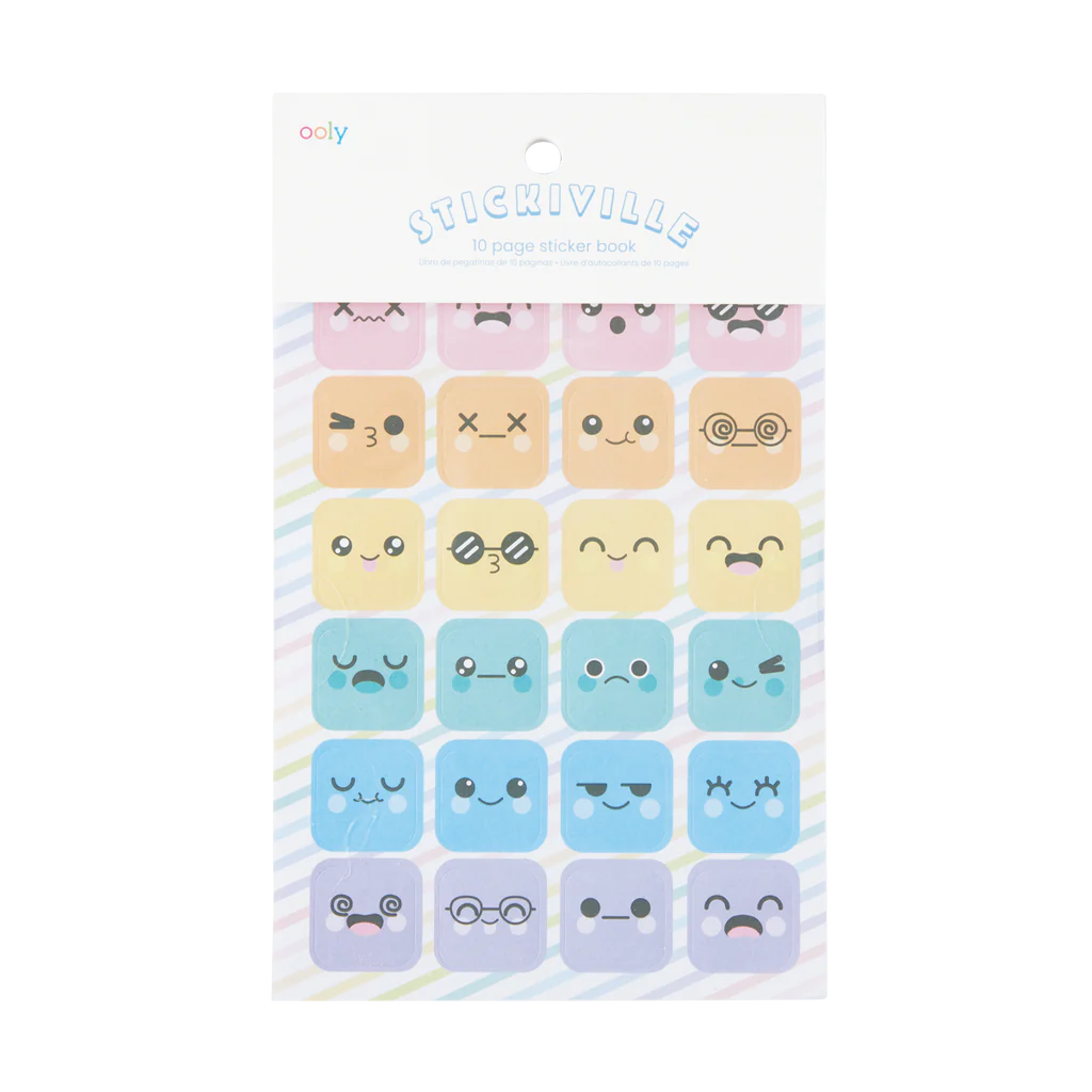 Stickerbuch-Set „Expressions“