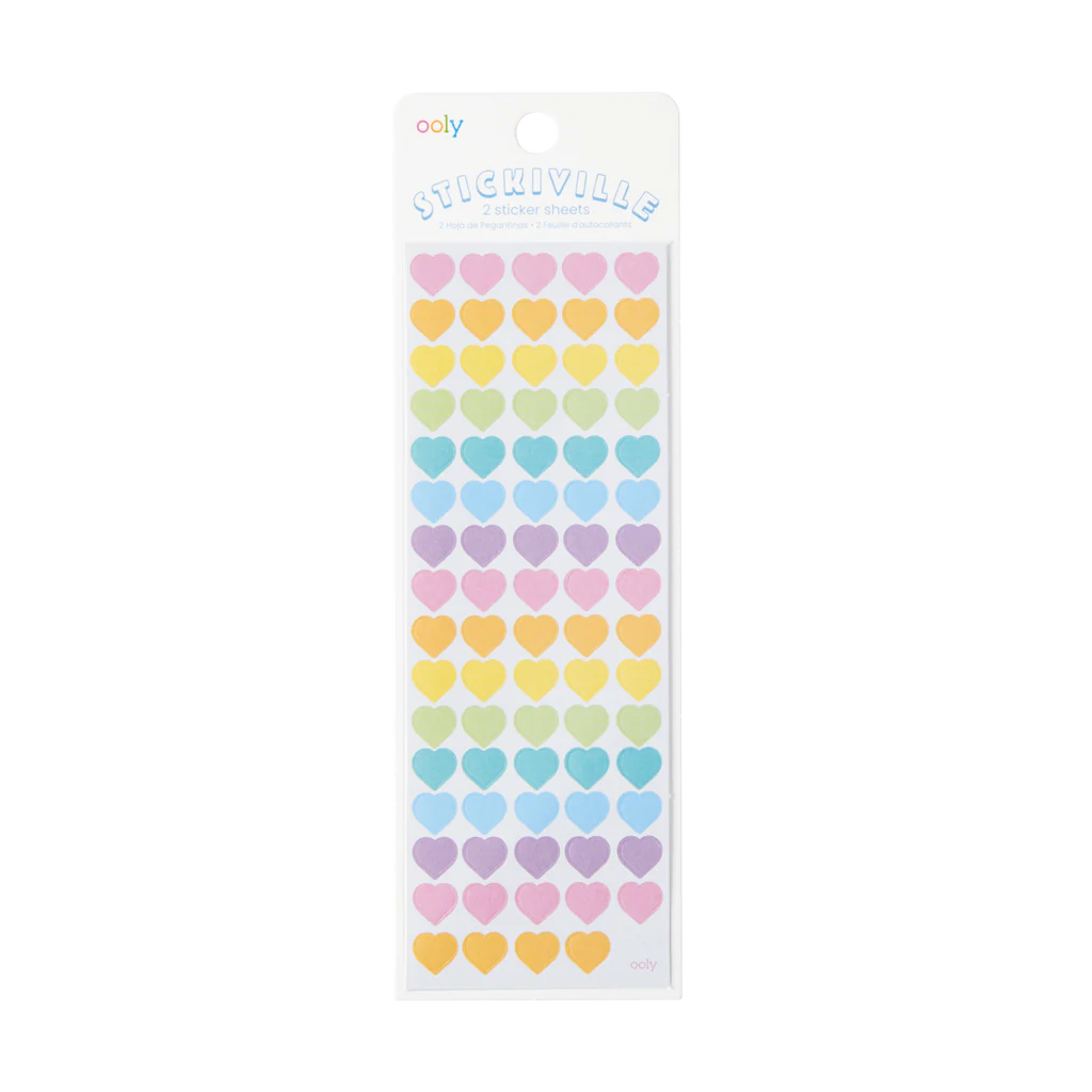 Sticker Set, Mini Hearts