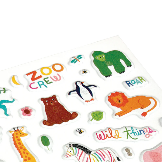 Aufkleber-Set „Zoo Crew“