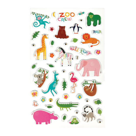 Aufkleber-Set „Zoo Crew“