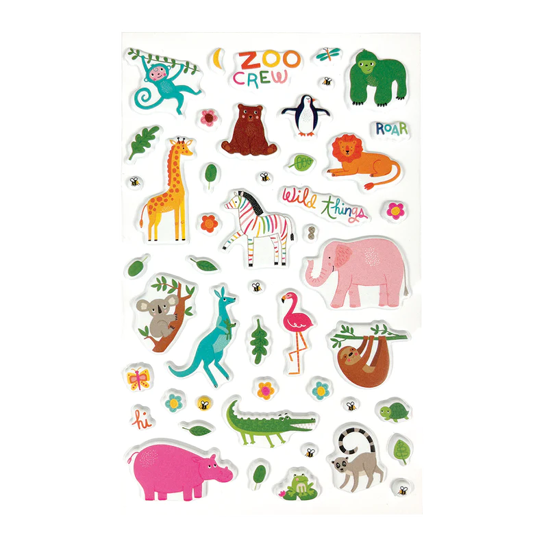 Sticker Set ''Zoo Crew''