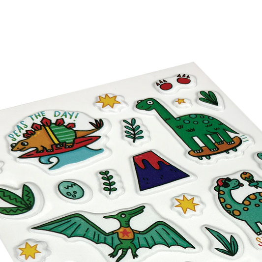 Aufkleber-Set ''Dino-Milbe''