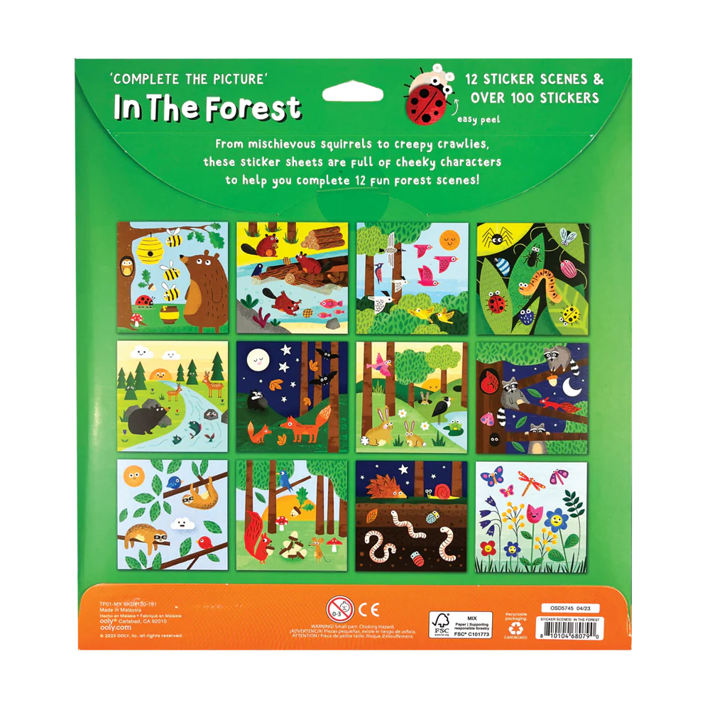 Sticker Scenes ''In the Forest''