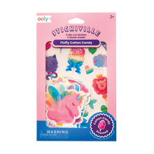 Load image into Gallery viewer, Scratch to Sniff Stickers, Fluffy Cotton Candy
