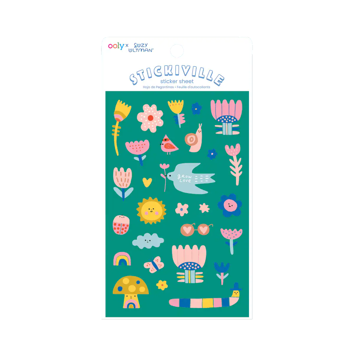 Stickers Set, Garden of Love