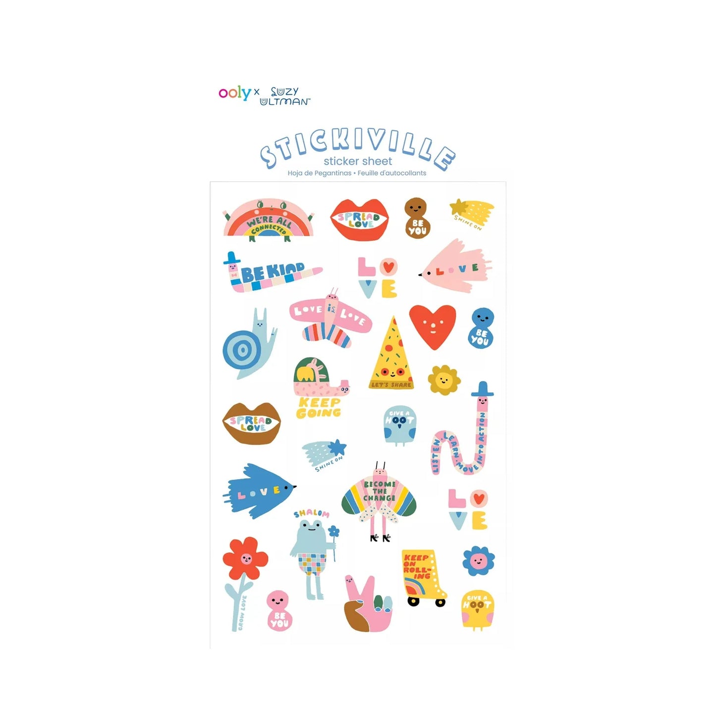 Stickers Set, Mini Mantra