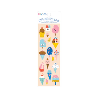 Sticker-Set, Eiscreme