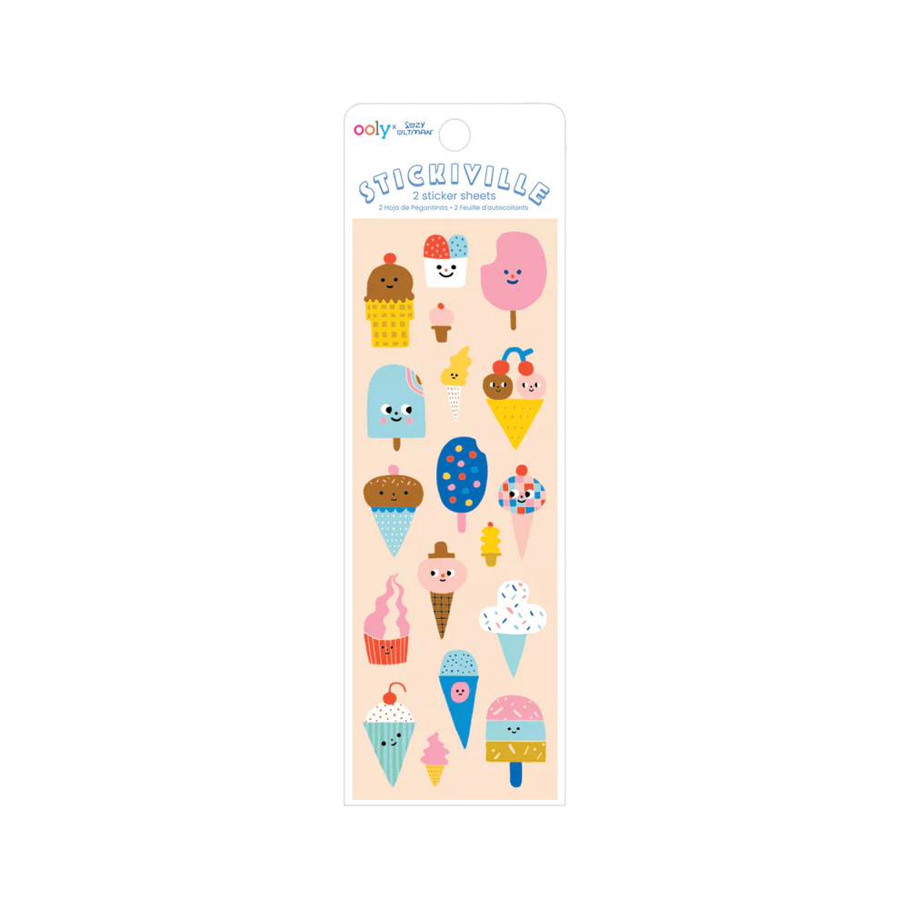 Stickiville X Suzy Stickers ''Ice Creams''