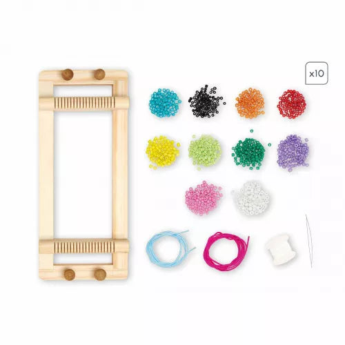 DIY Schmuck, 13 Stück Pop-Perlen-Schmuck und ein Webrahmen
