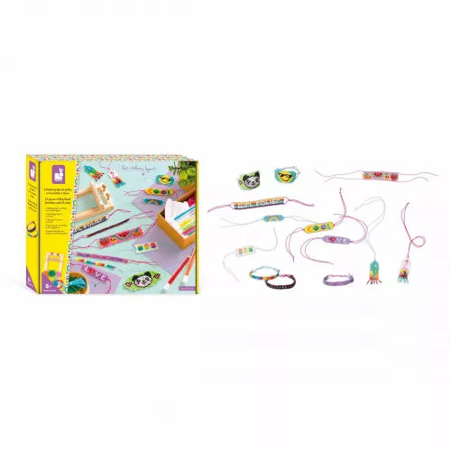 DIY Schmuck, 13 Stück Pop-Perlen-Schmuck und ein Webrahmen