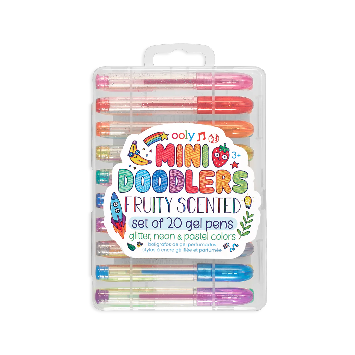 Mini Doodlers Scented Gel Pens, Set of 20