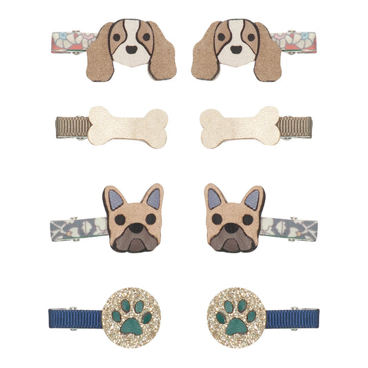Mini-Haarspangen „Doggy“