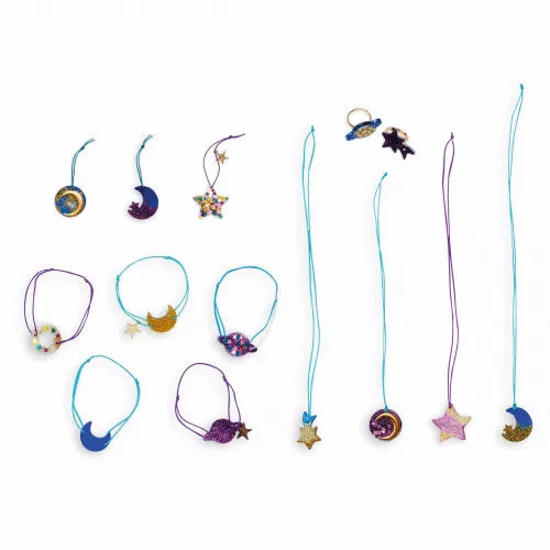 DIY Schmuckset, Galaxy Harz