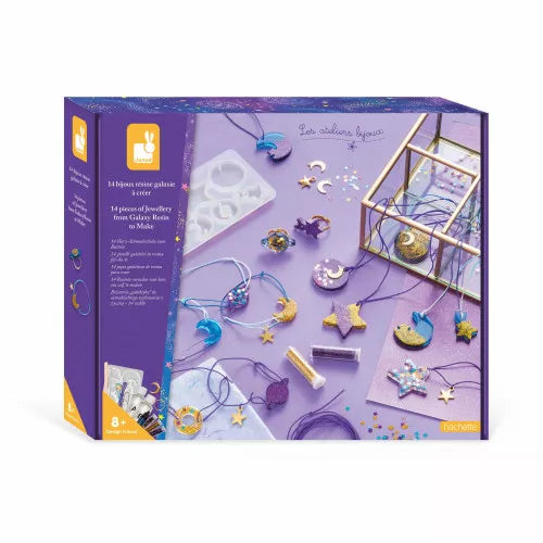 DIY Schmuckset, Galaxy Harz
