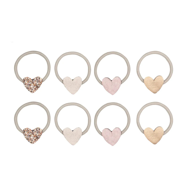 Haargummis ''Teeny Hearts''