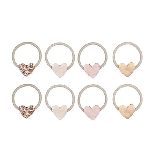 Haargummis ''Teeny Hearts''