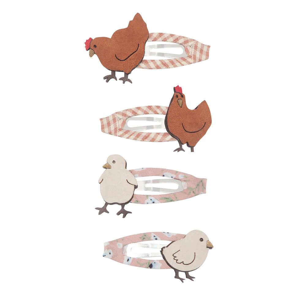 Hair Clips ''Mother Hen''