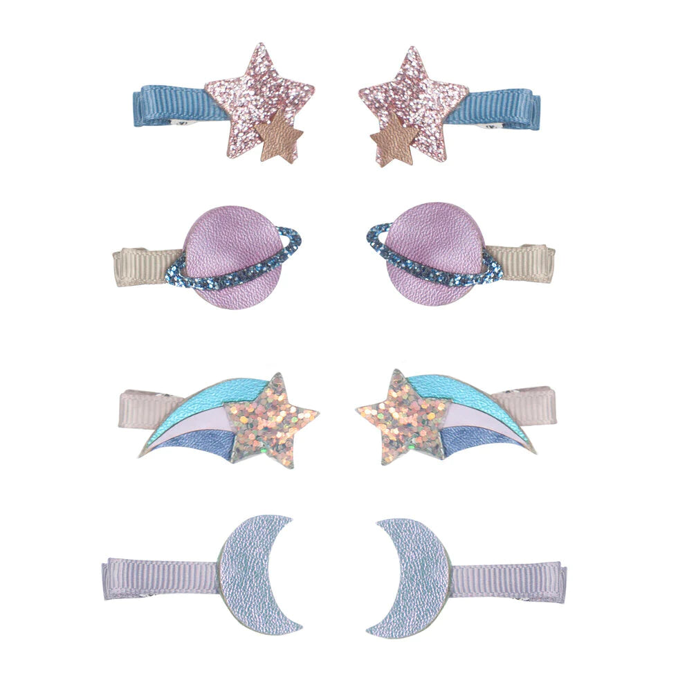 Mini Hair Clips ''Galaxy''