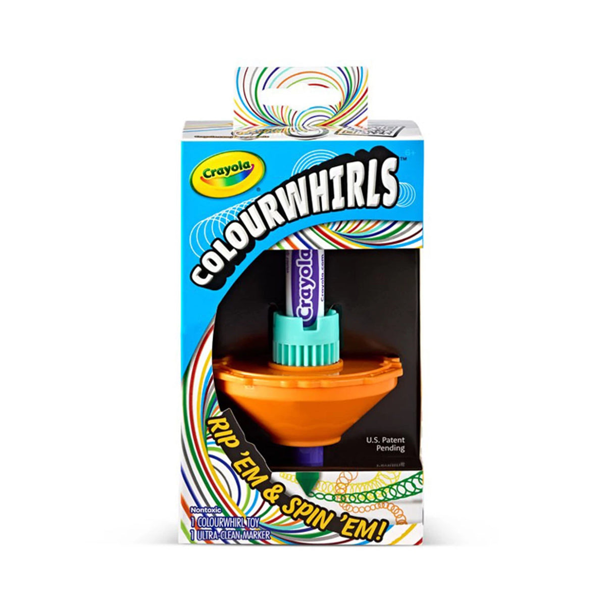Crayola Colourwhirls, verschiedene Farben