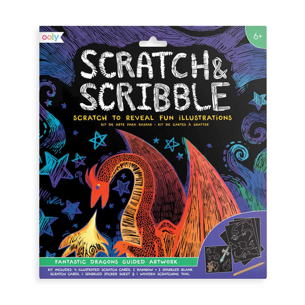 Scratch & Scribble „Fantastischer Drache“