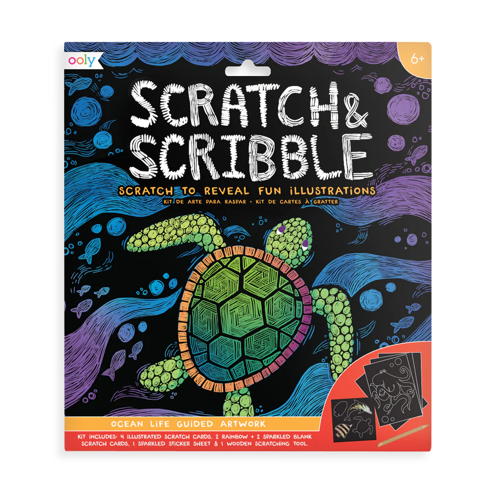 Scratch & Scribble „Ocean Life“