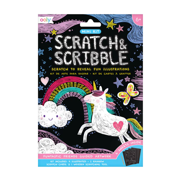 Mini Scratch & Scribble ''Funtastic Friends''