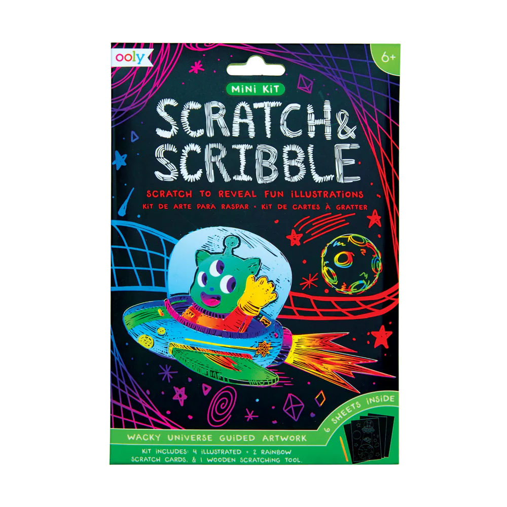 Mini Scratch & Scribble „Wacky Universe“