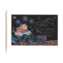 Load image into Gallery viewer, Mini Scratch &amp; Scribble &#39;&#39;Monster Truck&#39;&#39;
