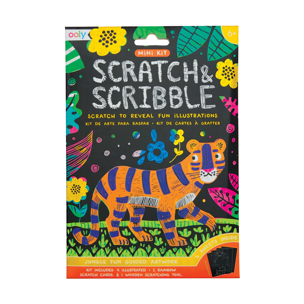 Mini Scratch & Scribble „Jungle Fun“