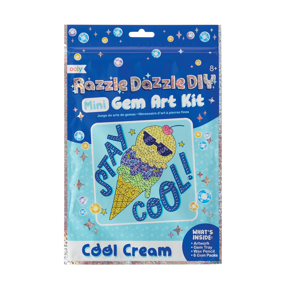 Razzle Dazzle DIY Gem Art Kit ''Cool Cream''