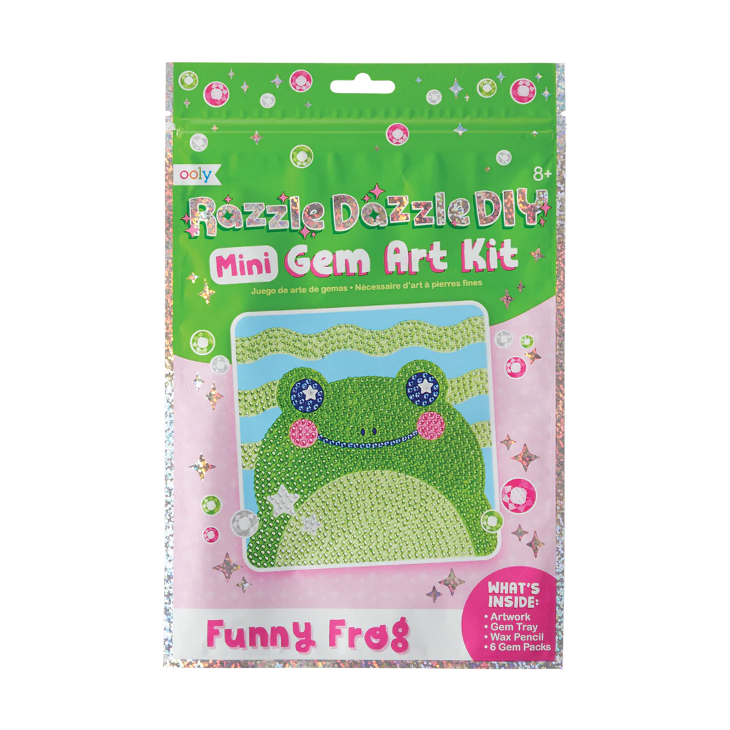Razzle Dazzle DIY Gem Art Kit ''Funny Frog''