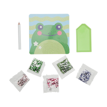 Load image into Gallery viewer, Razzle Dazzle DIY Gem Art Kit &#39;&#39;Funny Frog&#39;&#39;
