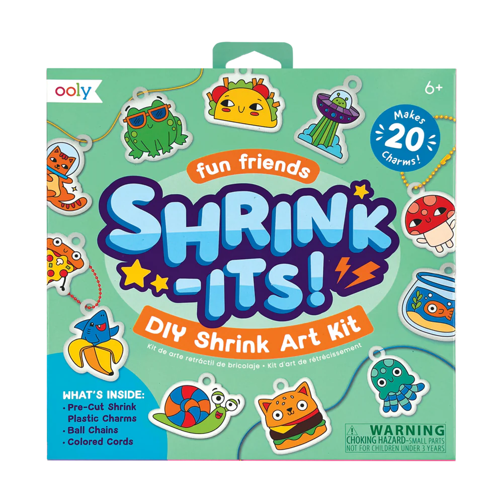 DIY Shrink Art Kit ''Shrink-Its!'' Fun Friends