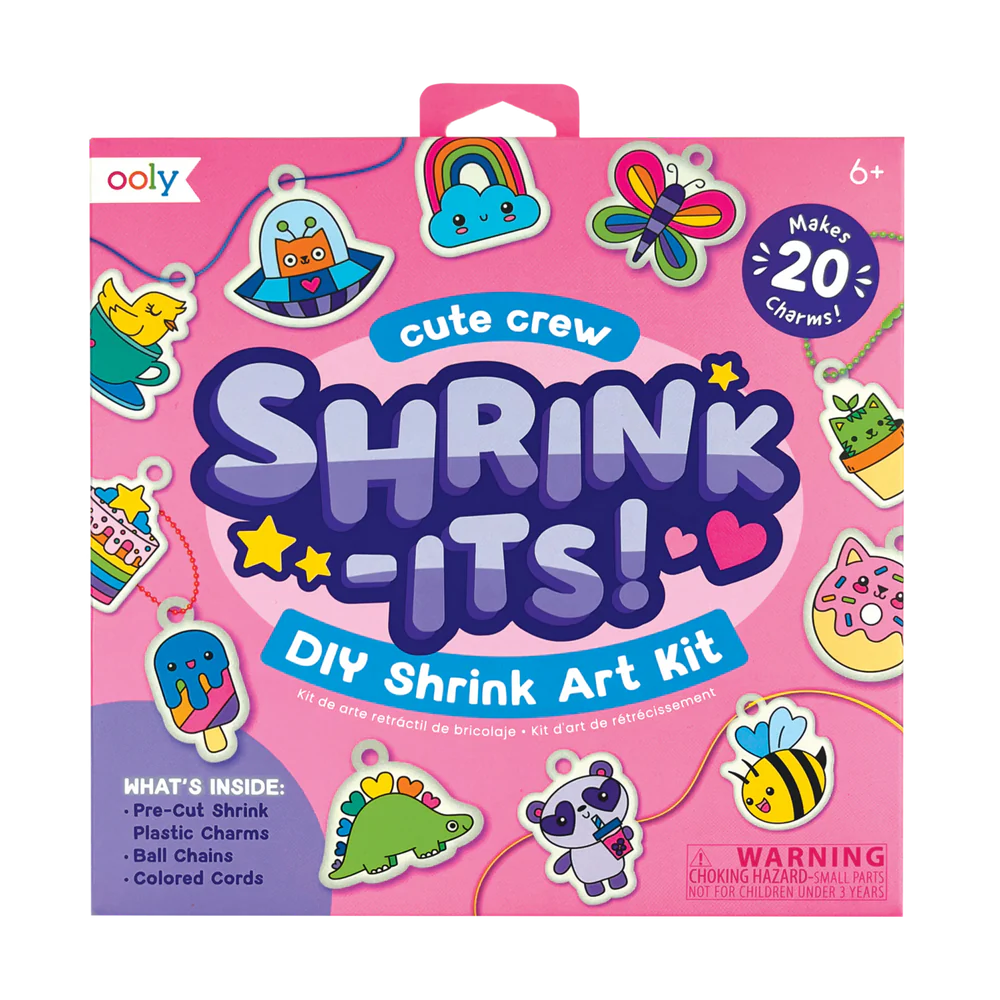 DIY Shrink Art Kit ''Shrink-Its!'' Cute Crew