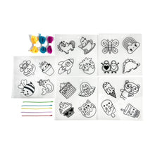 Load image into Gallery viewer, DIY Shrink Art Kit &#39;&#39;Shrink-Its!&#39;&#39; Cute Crew
