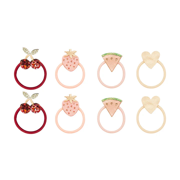Mini-Haarbänder, Obst