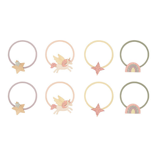 Fliegende Einhorn-Haar-Ponys