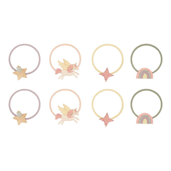 Fliegende Einhorn-Haar-Ponys