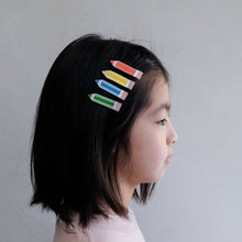 Load image into Gallery viewer, Hair Clips Colouring Pencils
