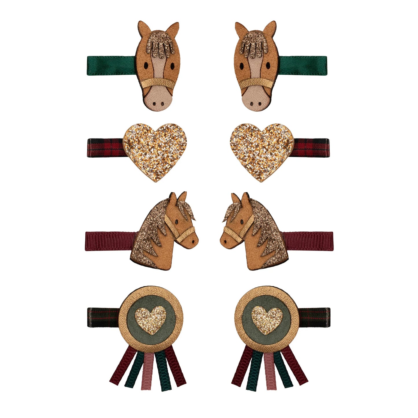 Mini Hair Clips, Pony Pals