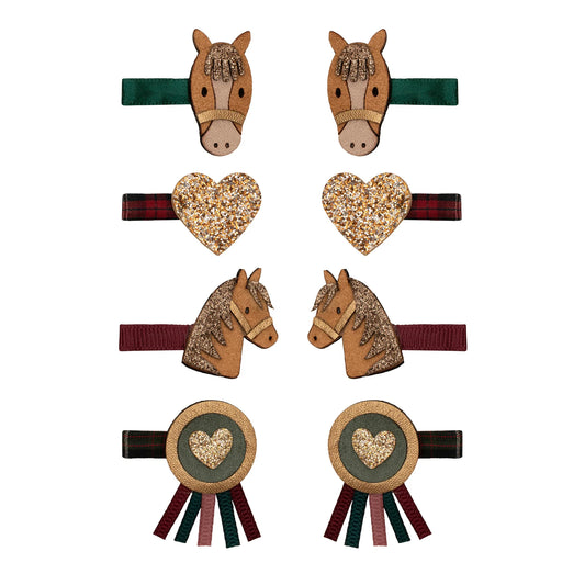 Mini Hair Clips, Pony Pals