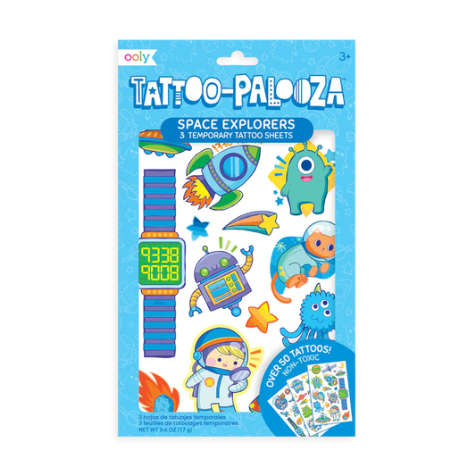 Temporäre Tattoos 'Space Explorer'