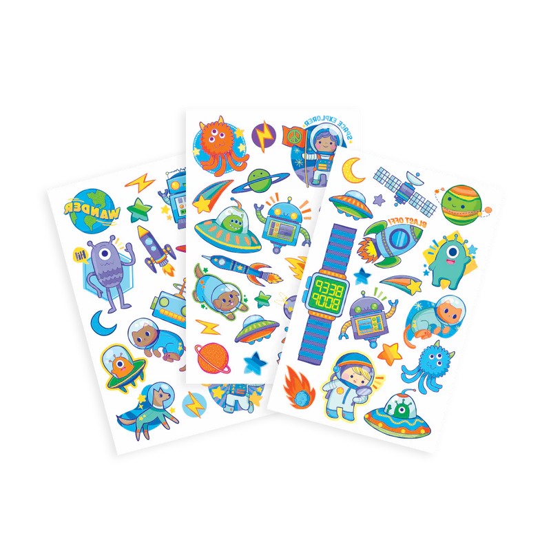 Temporary Tattoos ''Space Explorer''