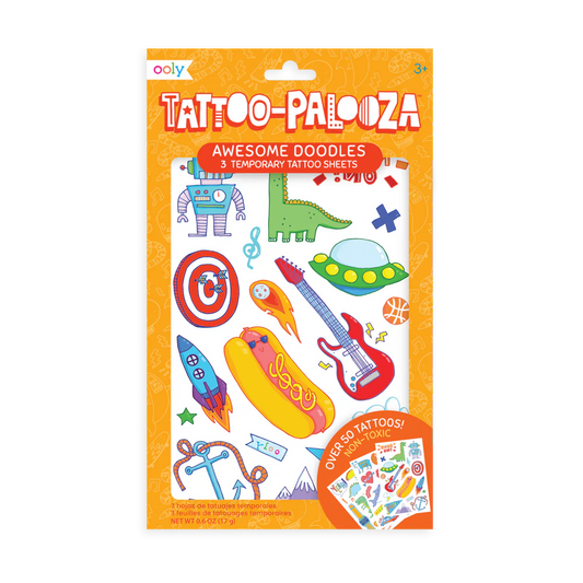 Temporäre Tattoos 'Tolle Kritzeleien'