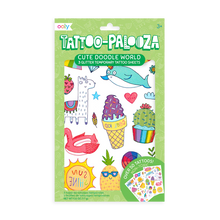 Load image into Gallery viewer, Temporary Tattoos &#39;&#39;Cute Doodle World&#39;&#39;
