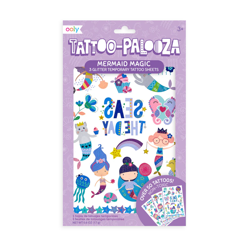 Temporary Tattoos ''Mermaid Magic''