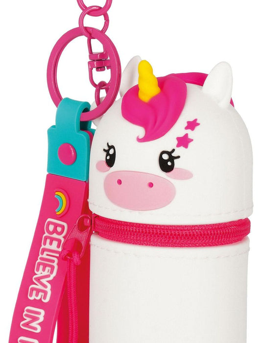 Mini Coin Purse with Keyring, Unicorn