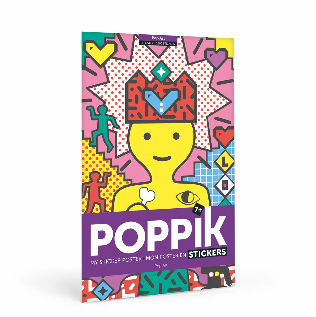 Poppik Creative Stickers ''Pop Art''