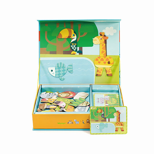 Magnetisches Puzzlespiel „Tiere“